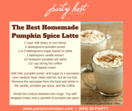 The Best Fall Cocktails from Party Host Helpers