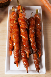 Maple Bacon Carrots