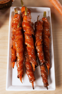 maple bacon carrots