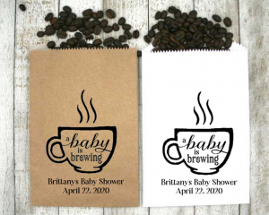 Coffee baby best sale shower favors