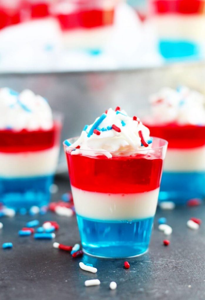 Patriotic Drinks for Memorial Day and Fourth of July